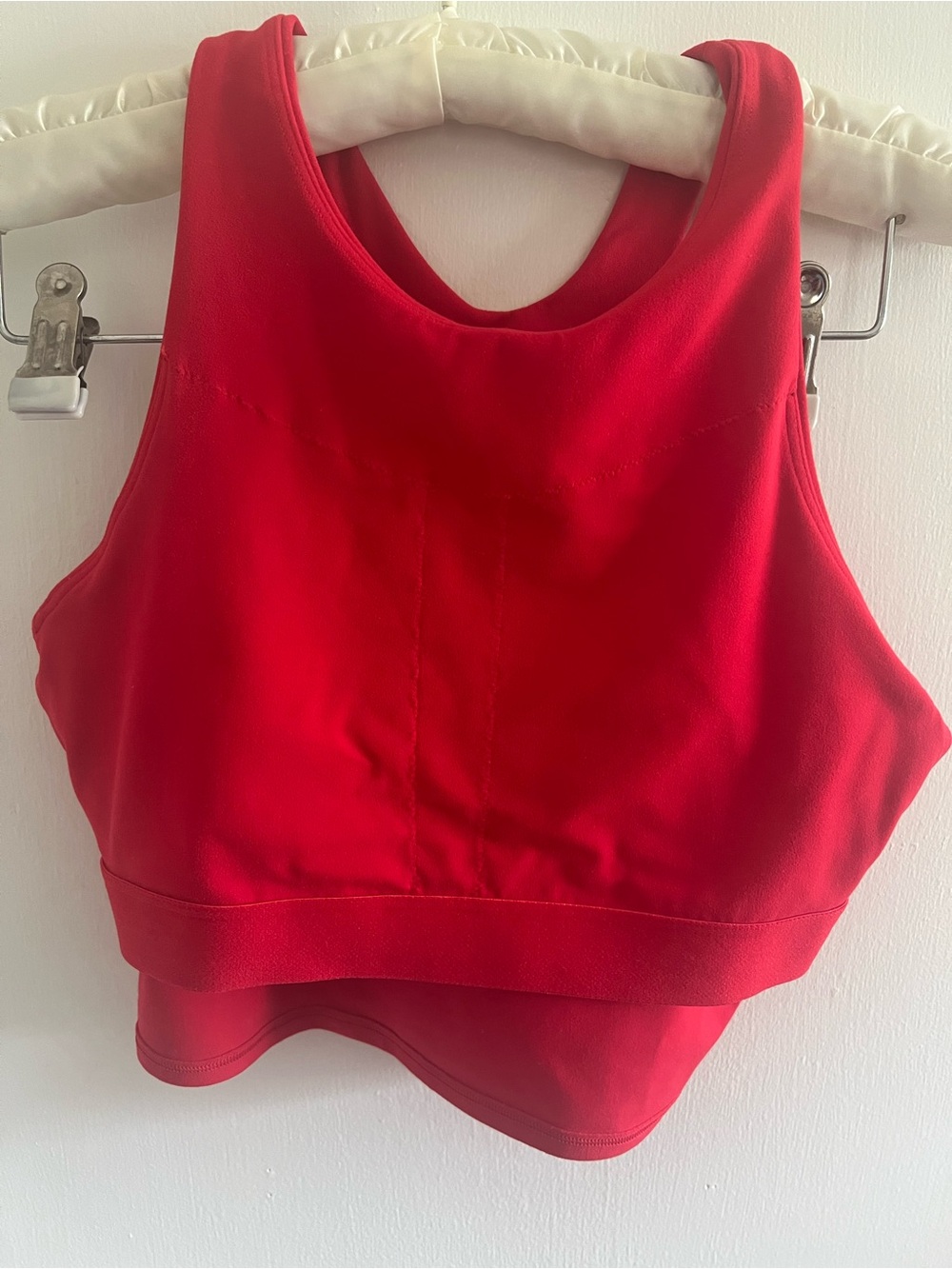 Athleta Conscious Red Crop Tank Size M - Picture 4 of 4